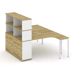 Рабочая станция Concept CN.DS-221 Металл белый